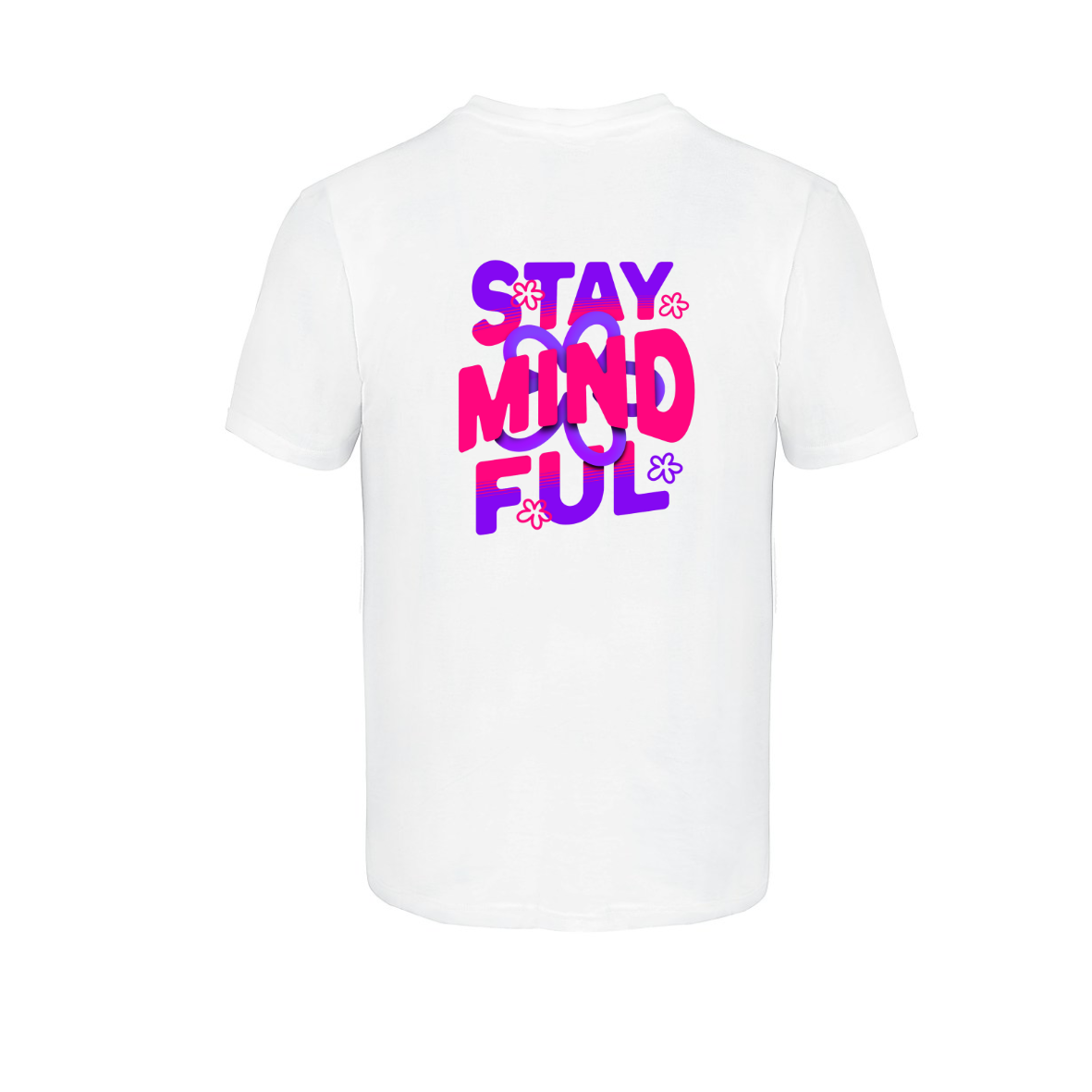 Stay mindful pink and purple