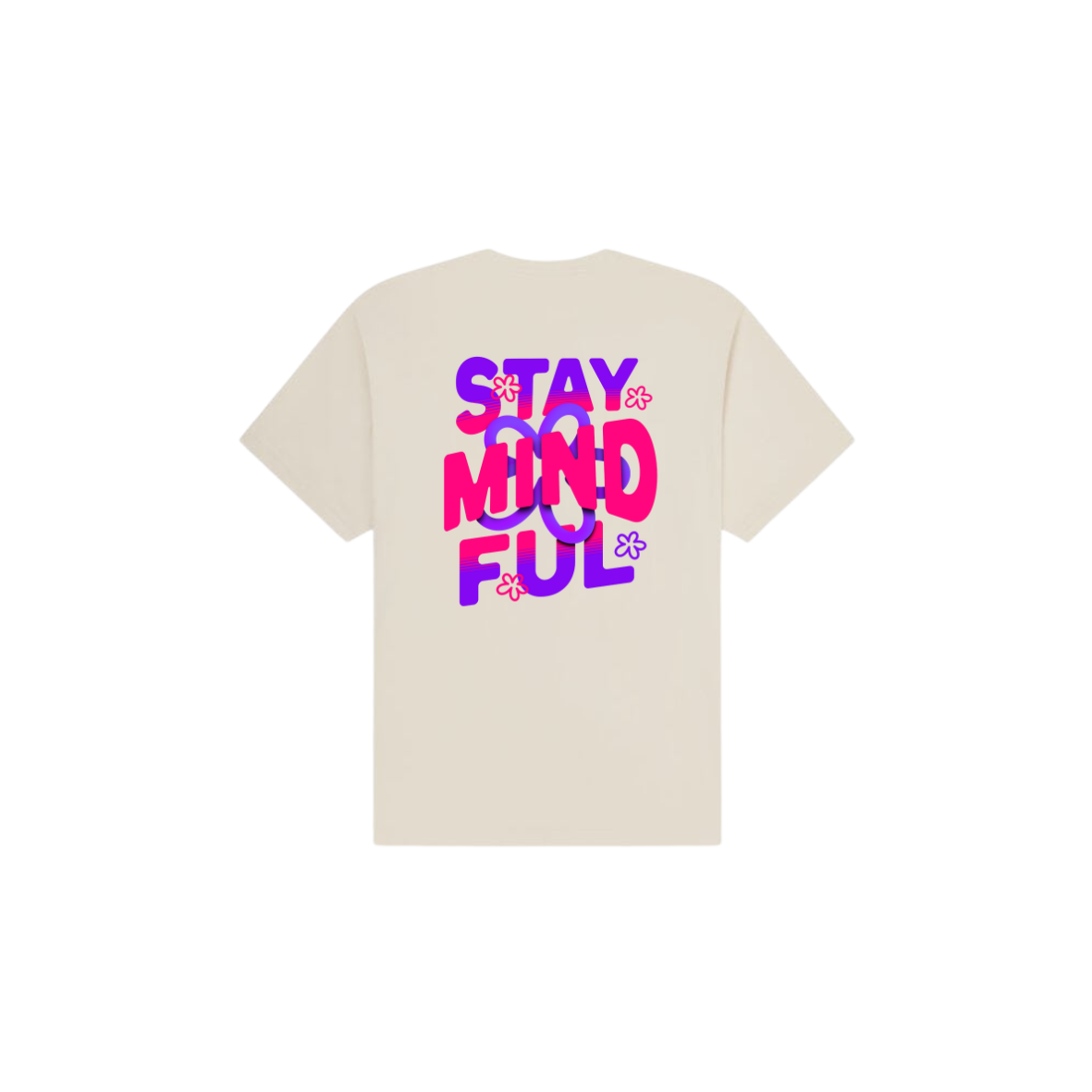 Stay mindful pink and purple